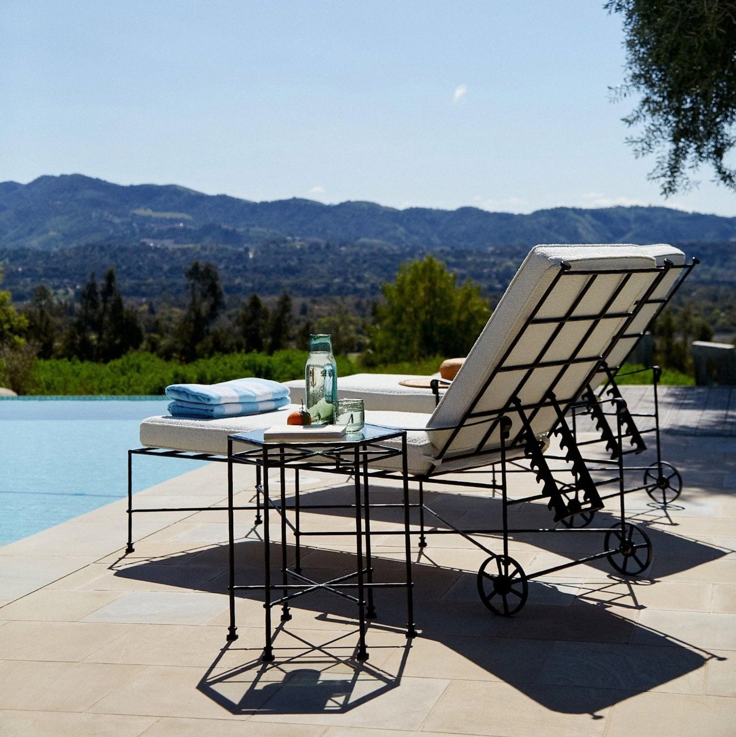Provence Outdoor Chaise Lounge