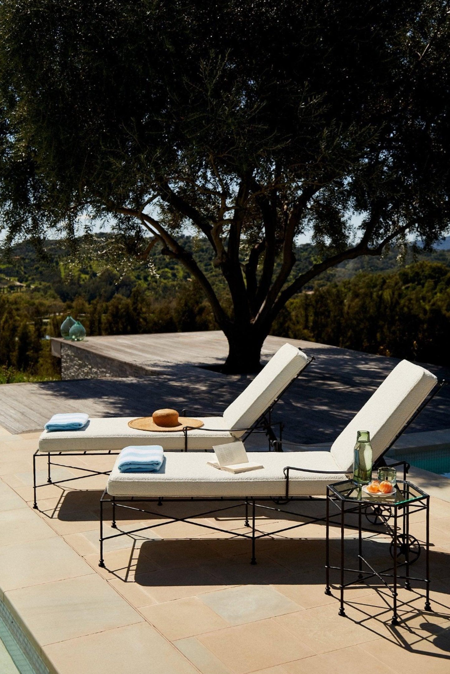 Provence Outdoor Chaise Lounge