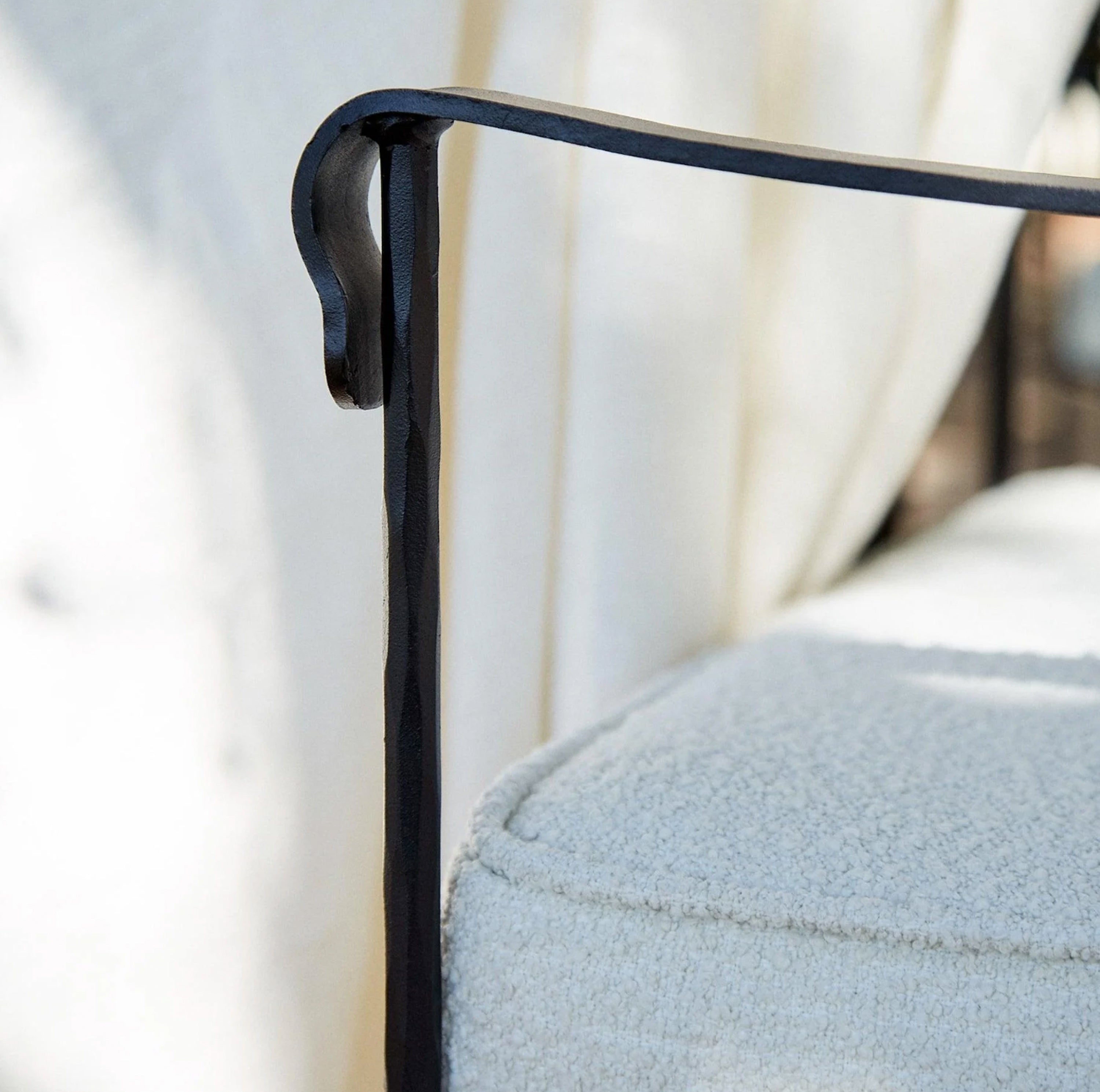 Provence Outdoor Boucle Lounge Dining Chair