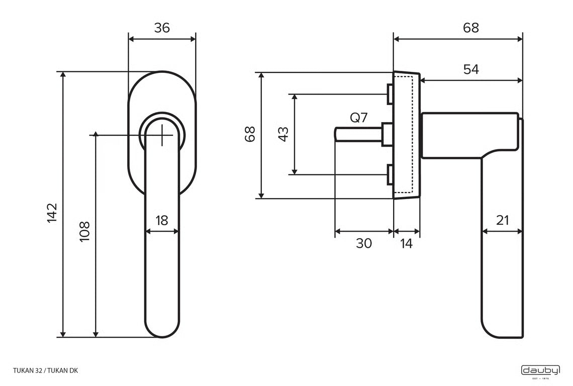 Window Handle PHTUKAN 32
