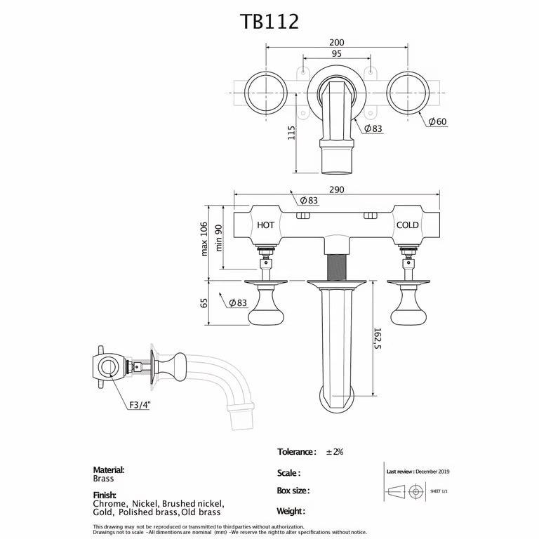 Adjustable Wall Module With Spout