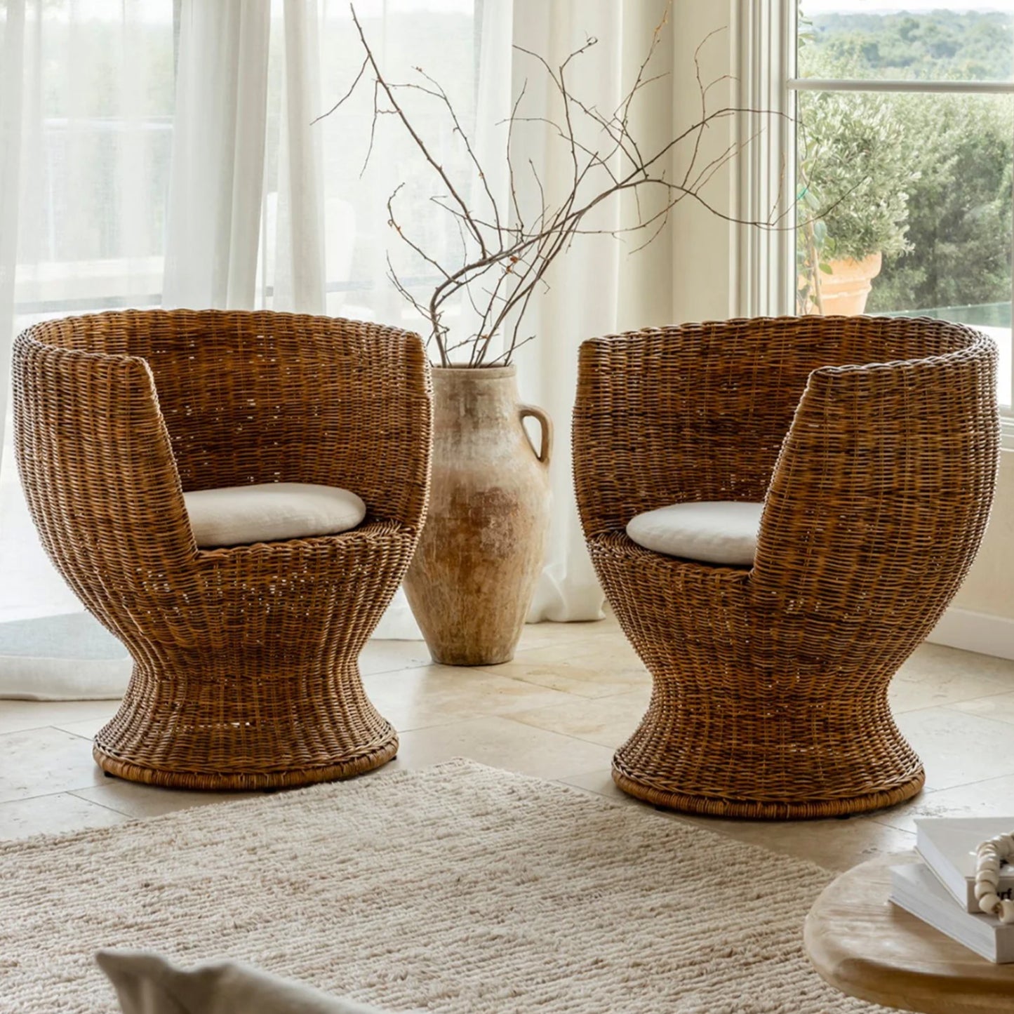 Sienna Woven Lounge Chair