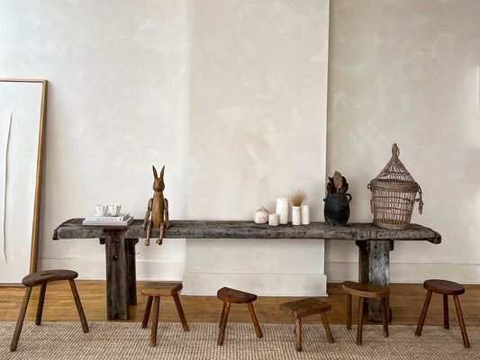Antique Milk Stool