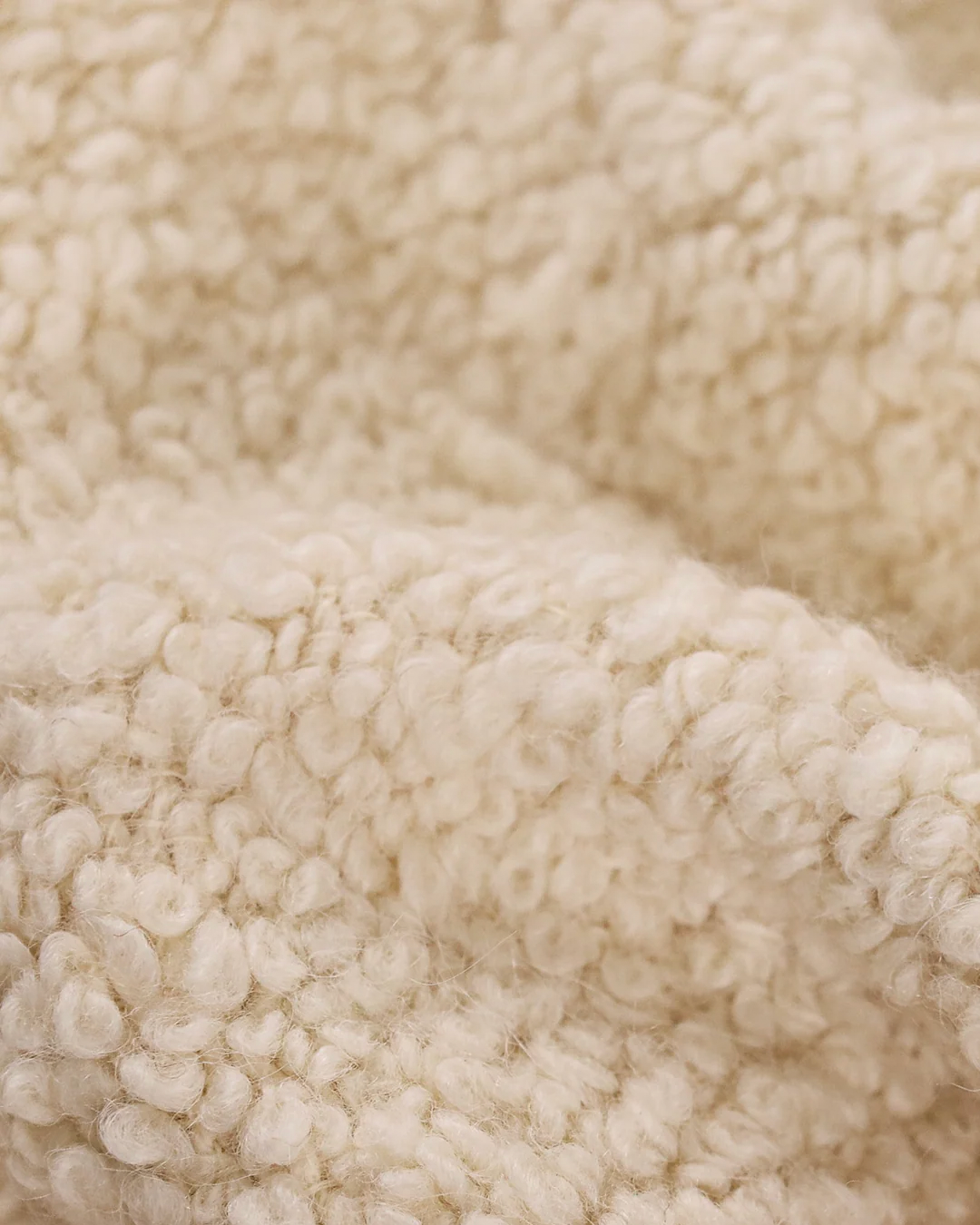 Cream Alpaca Throw