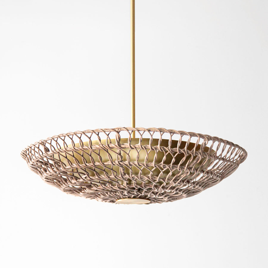 VENTILA WOVEN RATTAN PENDANT