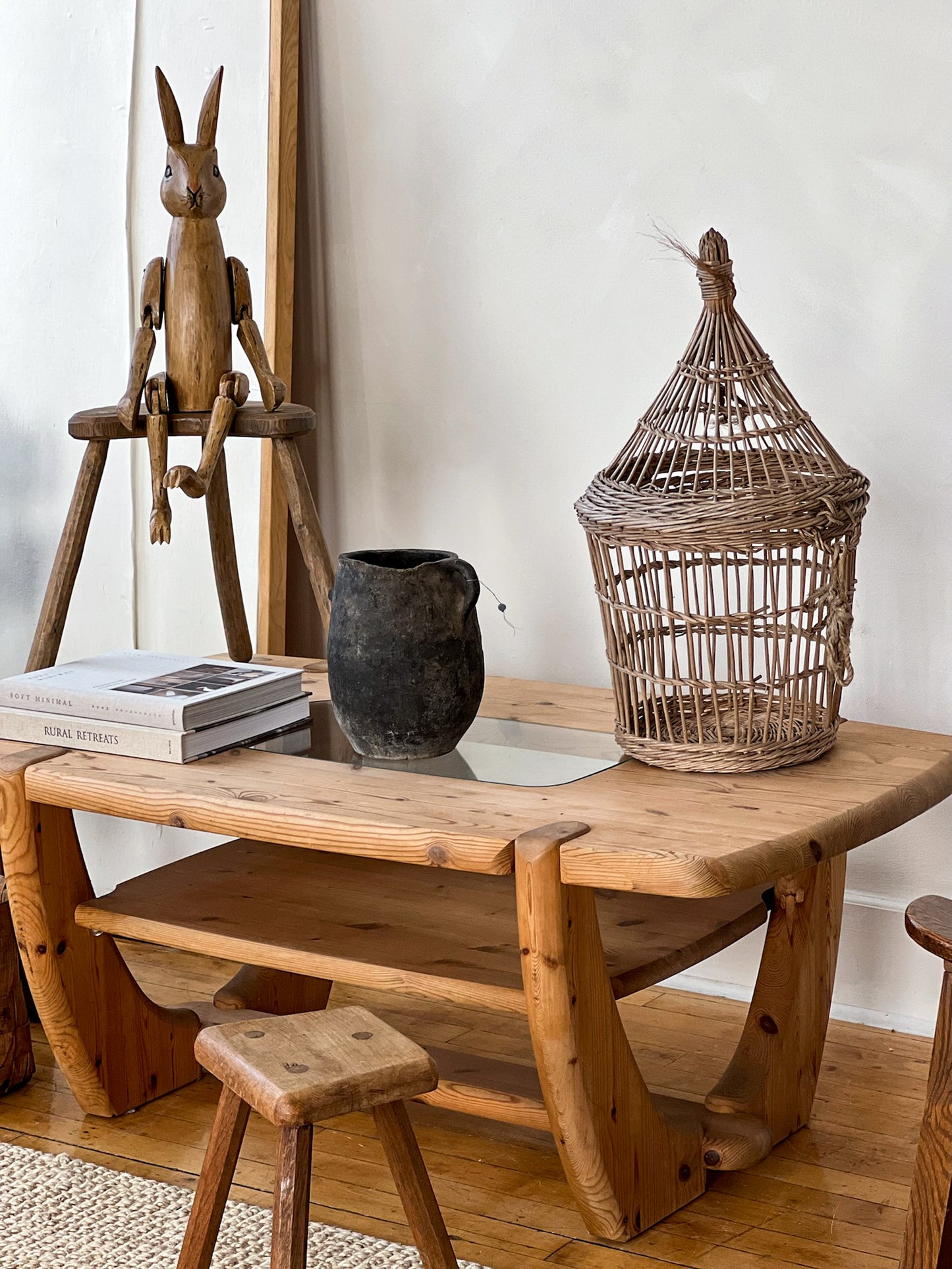 Vintage Woven Basket