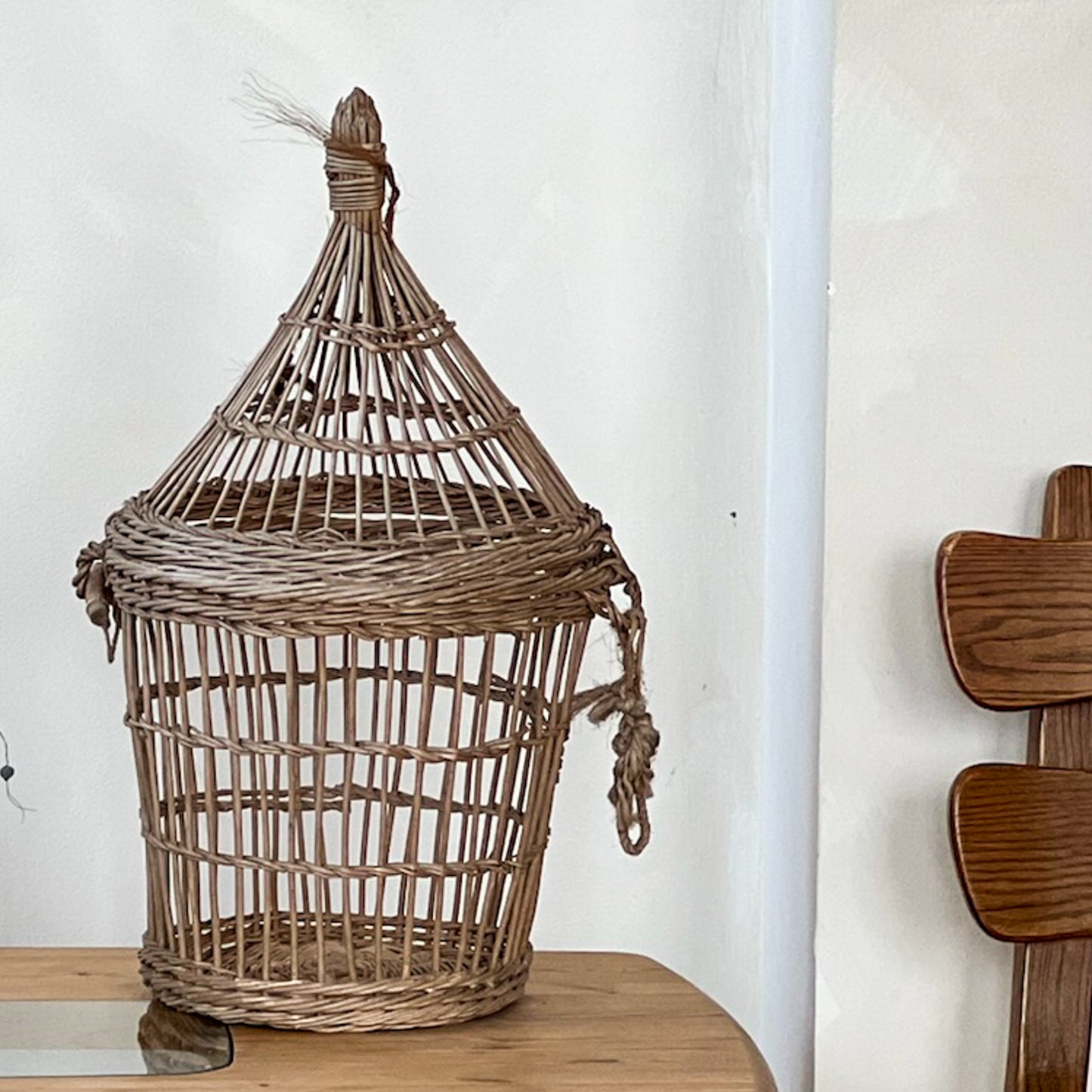 Vintage Woven Basket