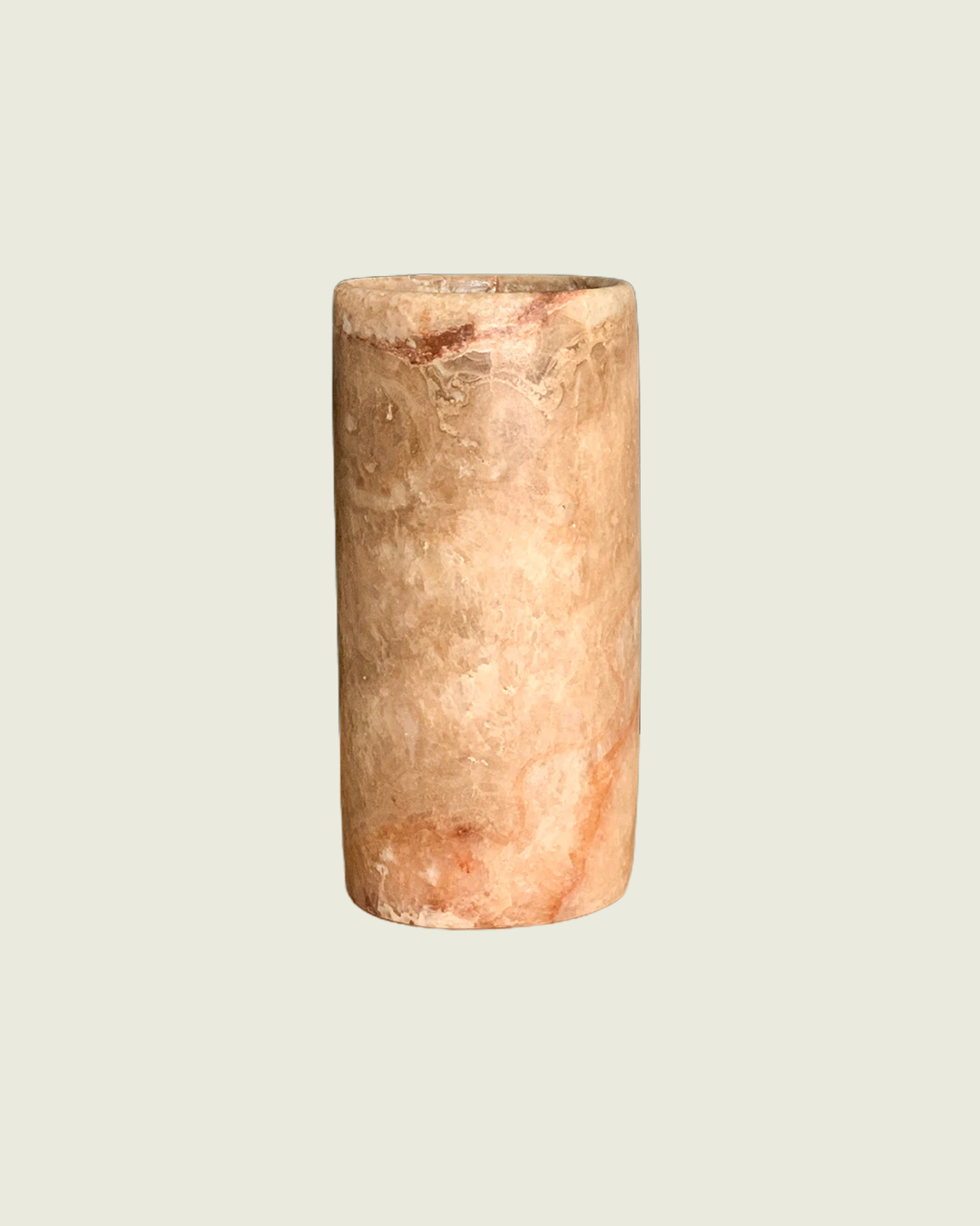 Amber Alabaster Vase