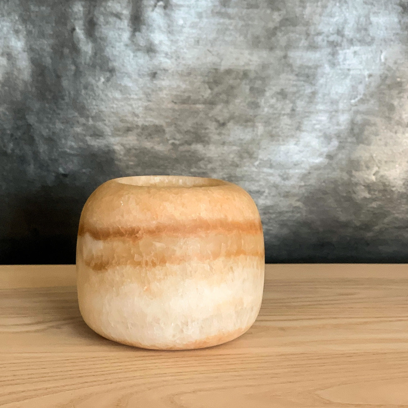 Amber Alabaster Curra Vase