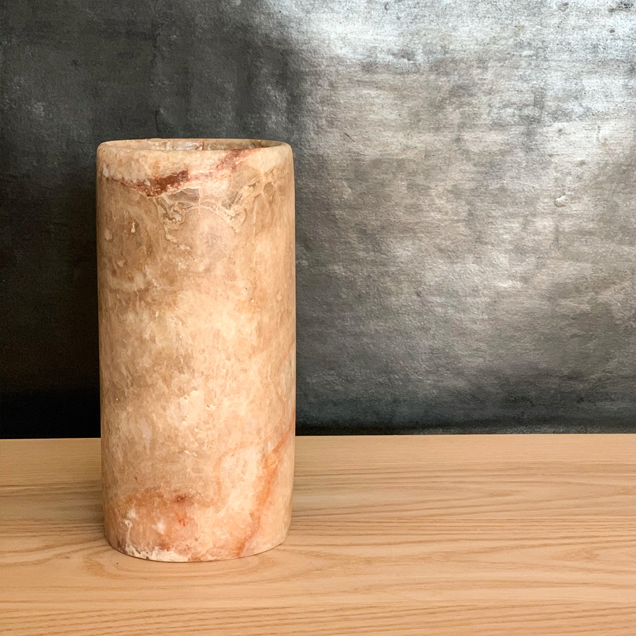 Amber Alabaster Vase