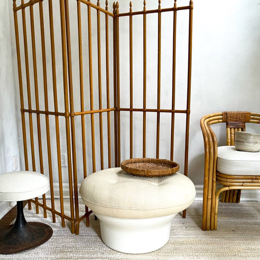Wooden Dowel Room Divider