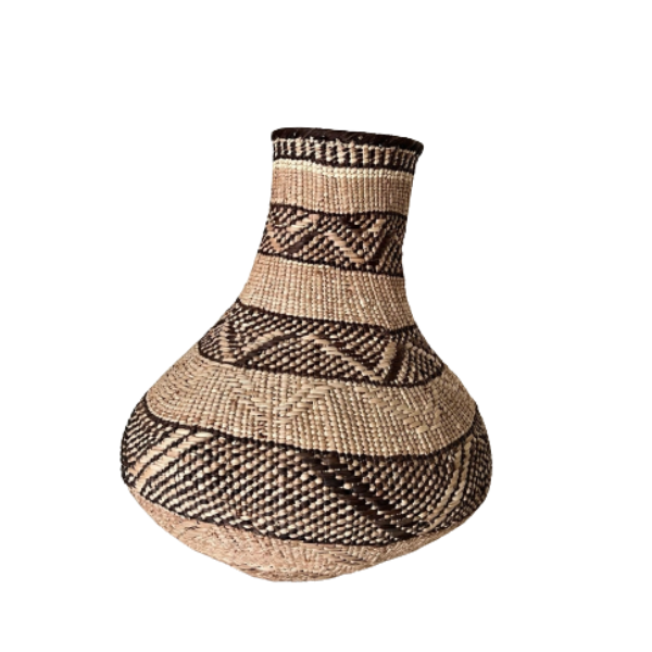 Woven Basket Vase