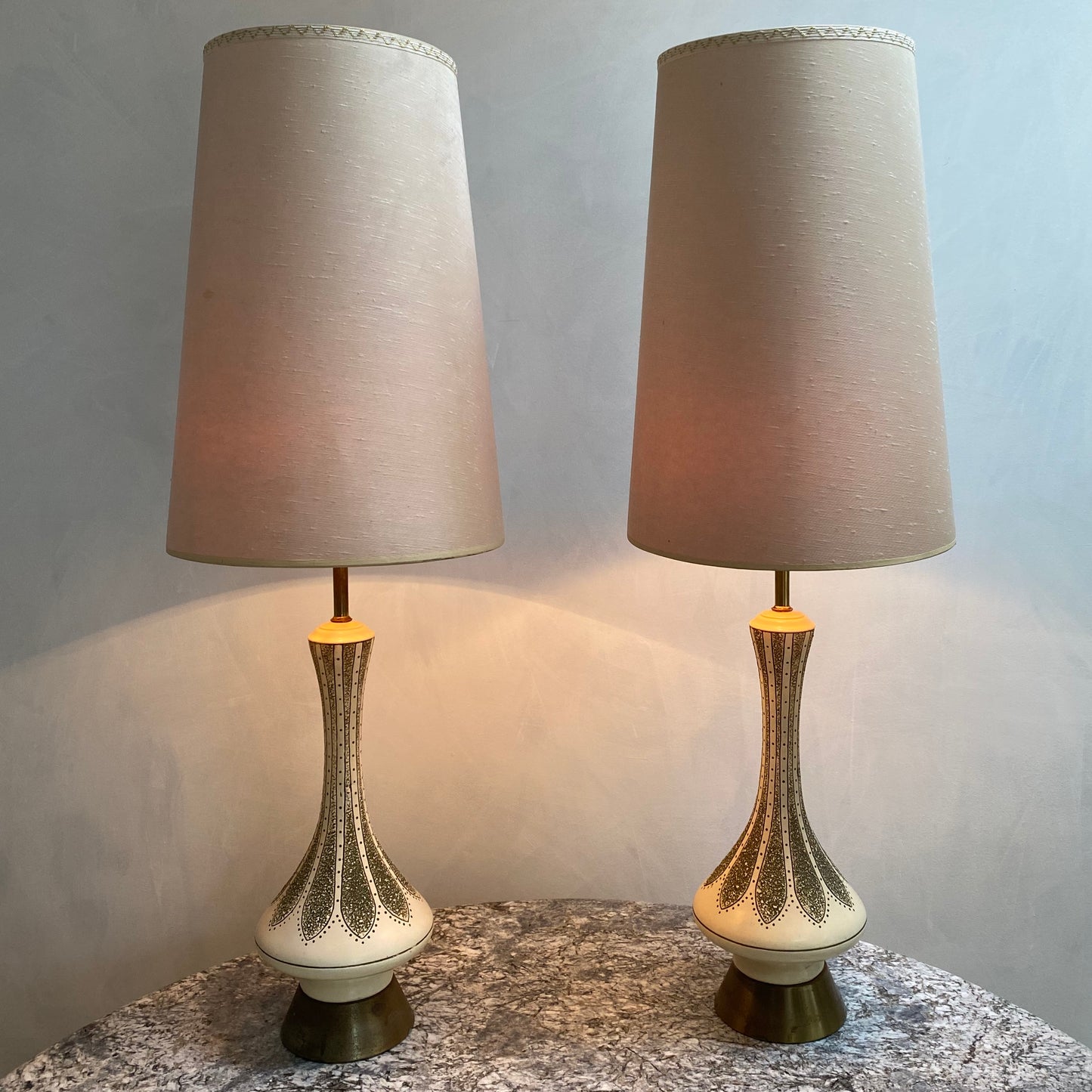 Pair of MCM Table Lamps