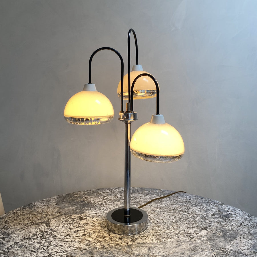 3 Bulb Space-Age Table Lamp