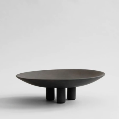 Duck Plate, Mini - Coffee