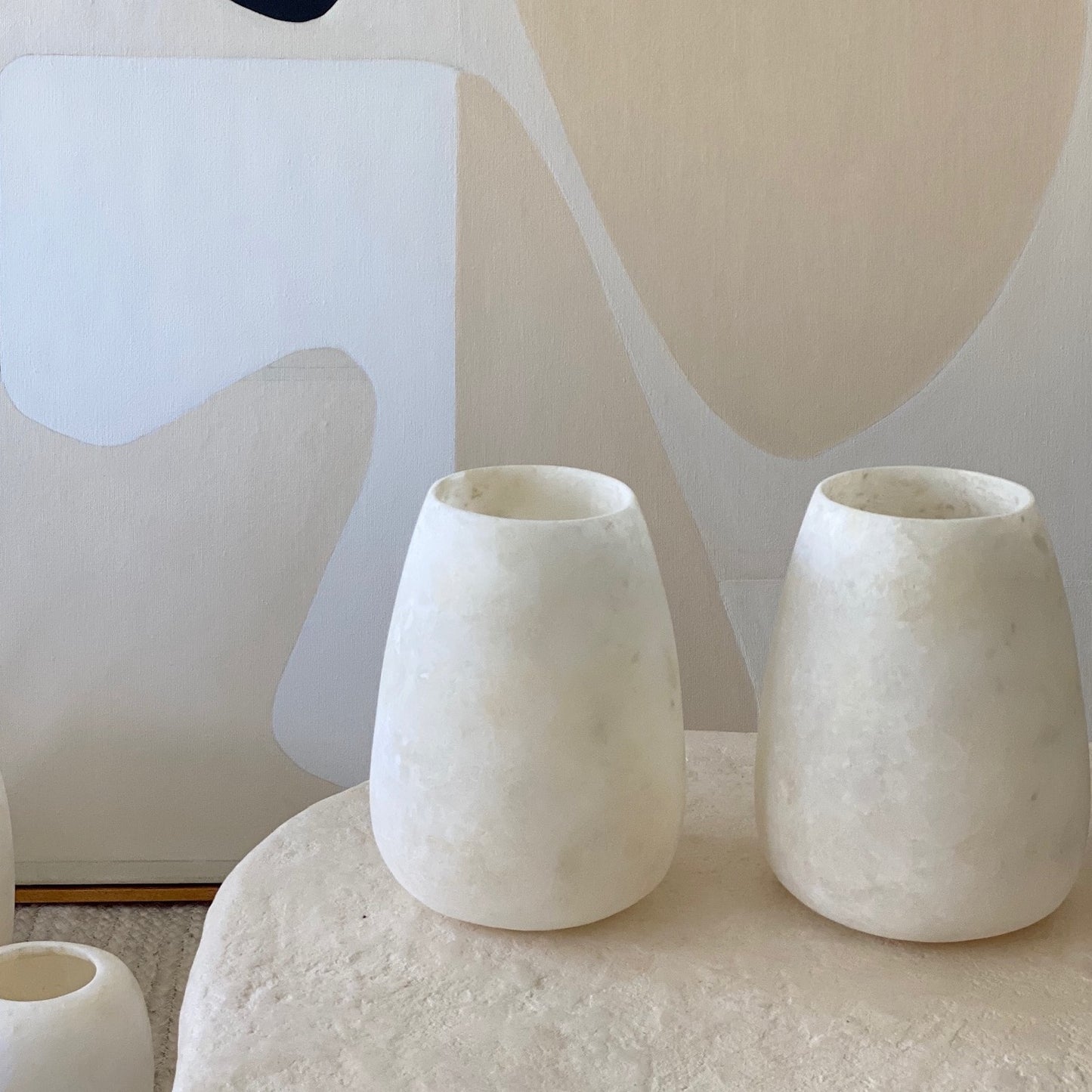 Alabaster Arduss Vase