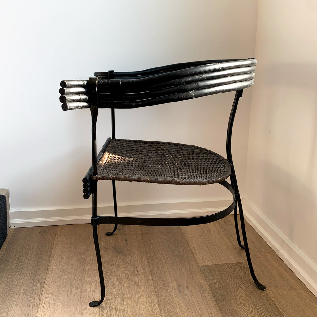 Black Reed Chair