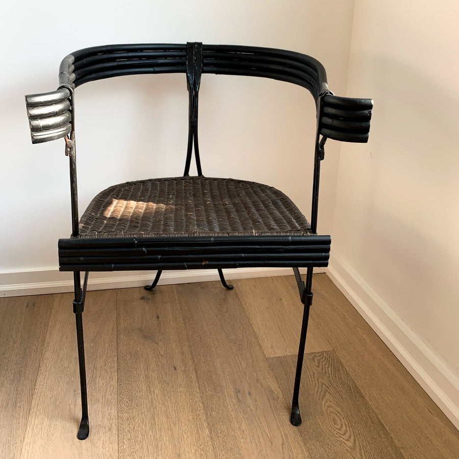 Black Reed Chair