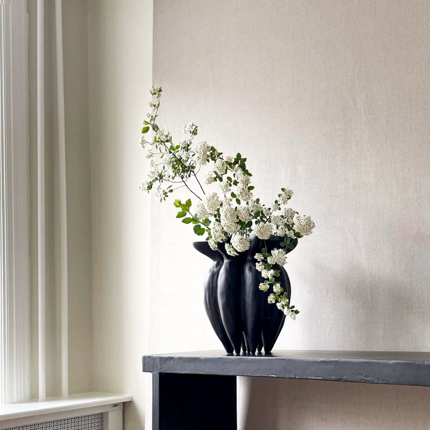 Lotus Vase, Mini - Coffee