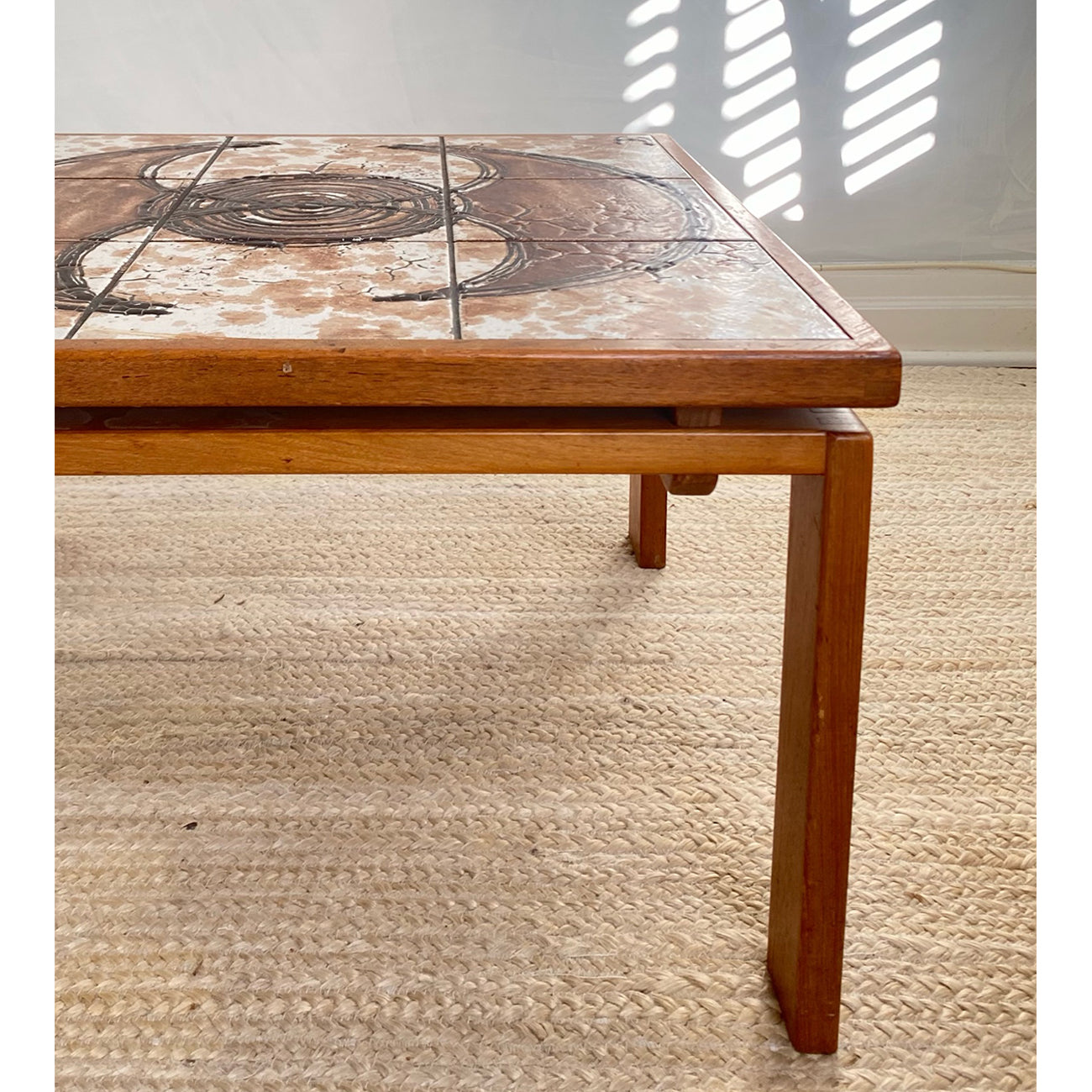 Tile Inlay MCM Side Table