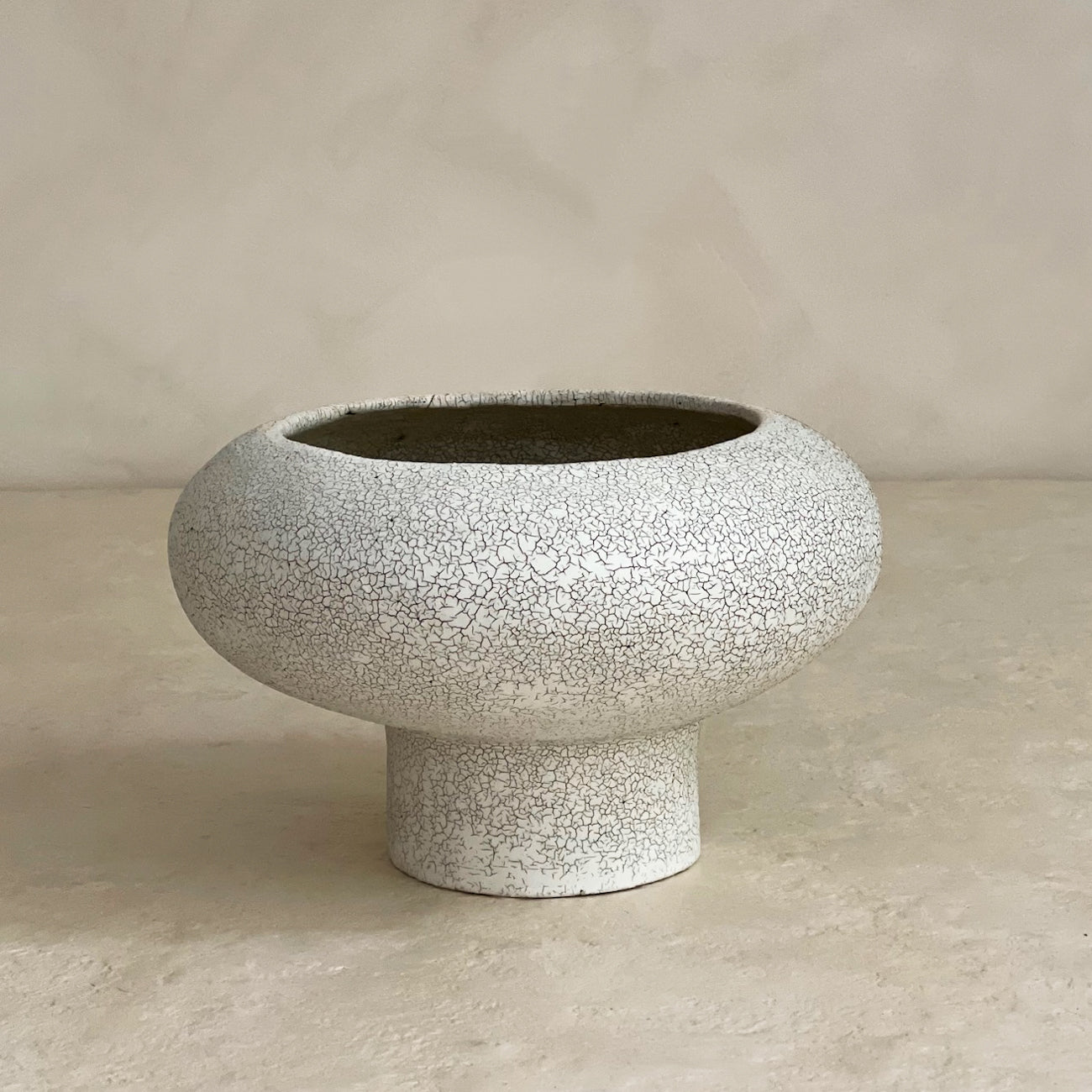 Mizutama Medium, White Crackle